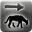 Icon pet command leave grey