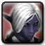 Icon dark elf female ignis