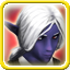 Icon dark elf female ignis on