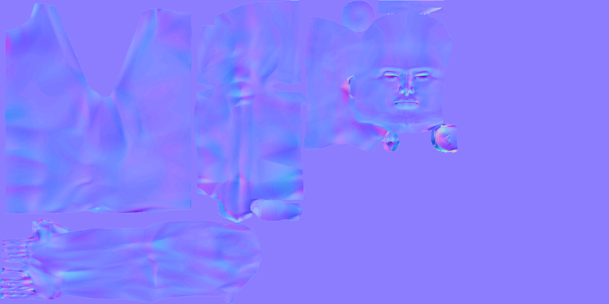 Human male skin normal