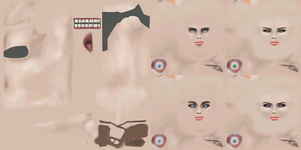 Lf female skin atlas