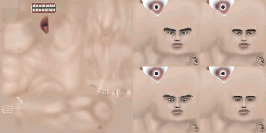 Human male skin final
