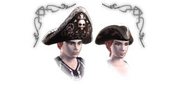Premium cloth pirate hat 1