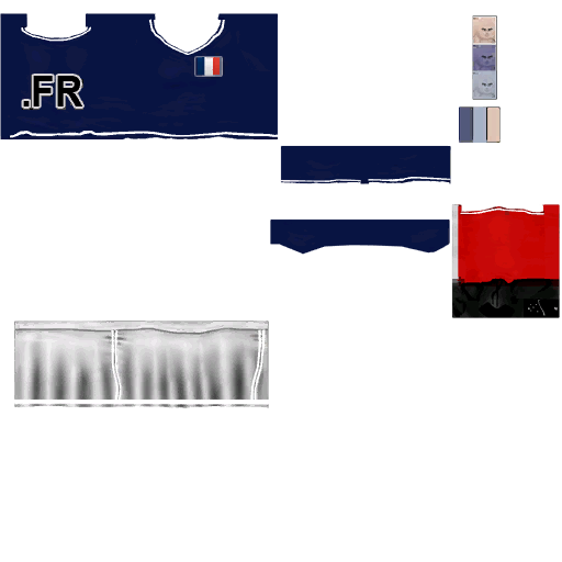 Pc cloth soccer mage f france