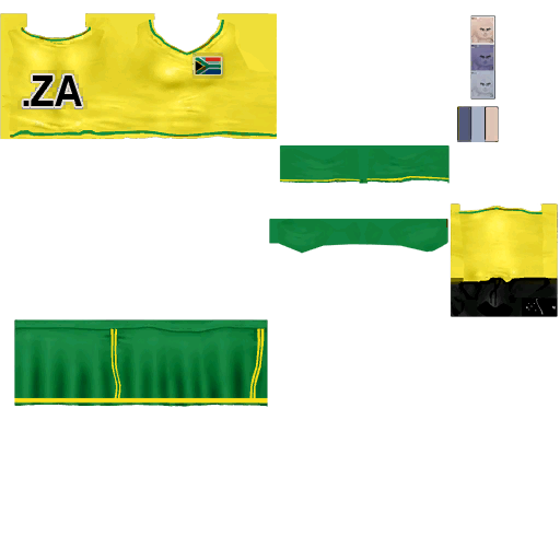 Pc cloth soccer mage f southafrica