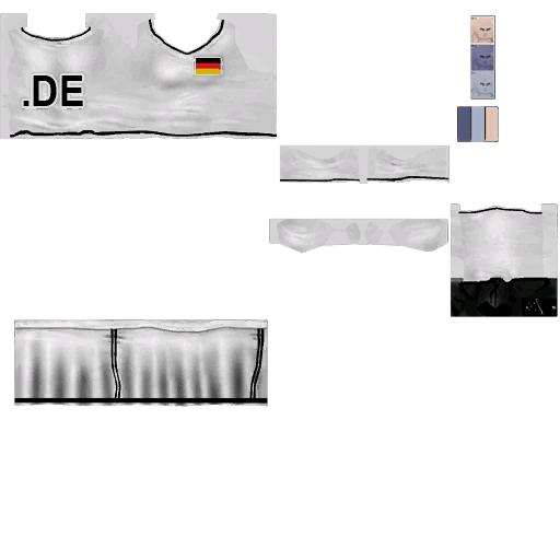 Pc cloth soccer mage f germany