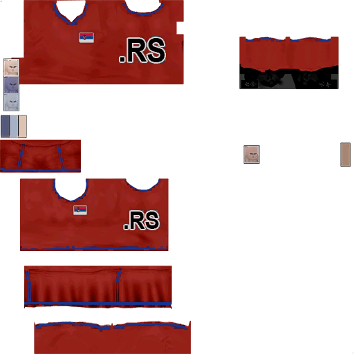 Pc cloth soccer warrior serbia