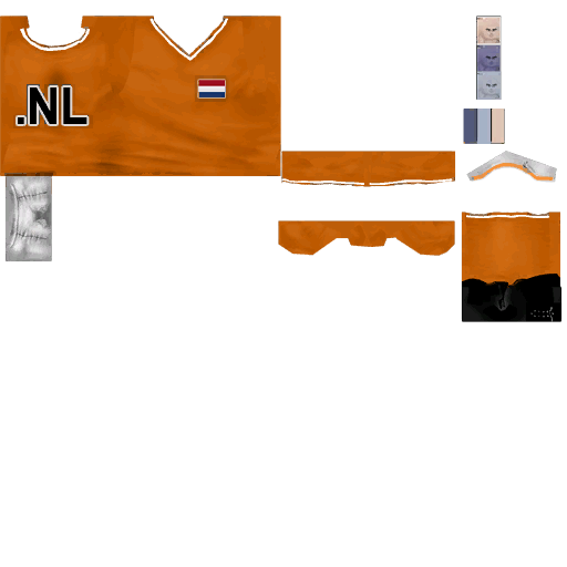 Pc cloth soccer mage netherlands