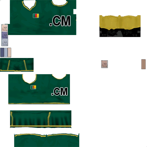 Pc cloth soccer warrior cameroon