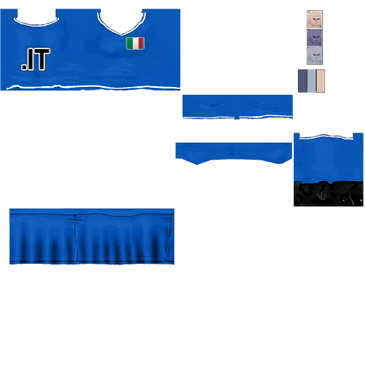 Pc cloth soccer mage f italy