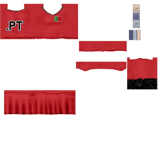 Pc cloth soccer mage f portugal