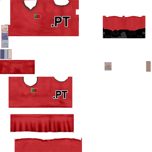 Pc cloth soccer warrior portugal