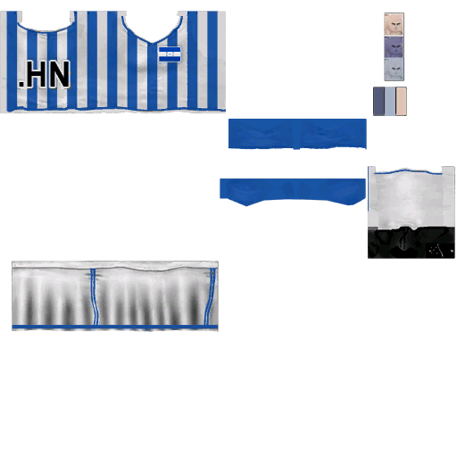 Pc cloth soccer mage f honduras