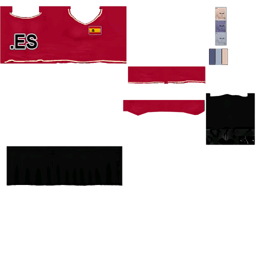 Pc cloth soccer mage f spain