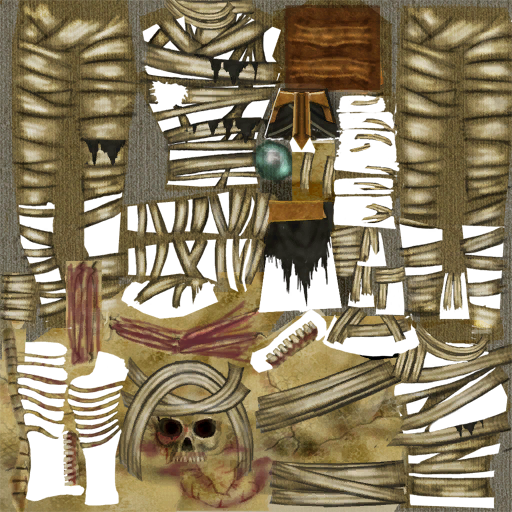 Npc mummy 2 d