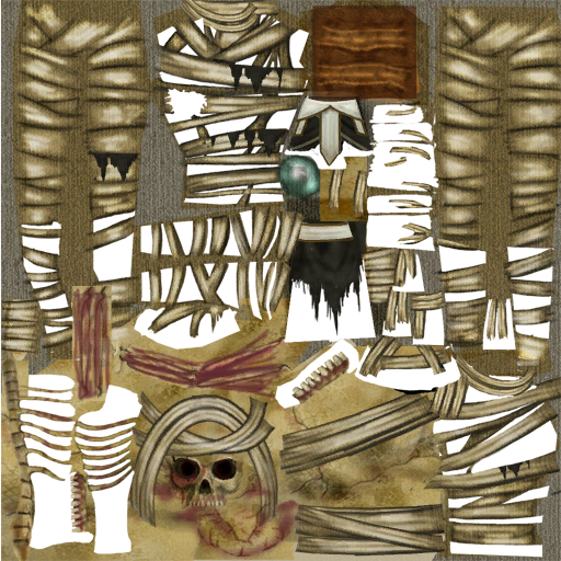Npc mummy 3 d