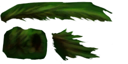 Npc troll hair green a d