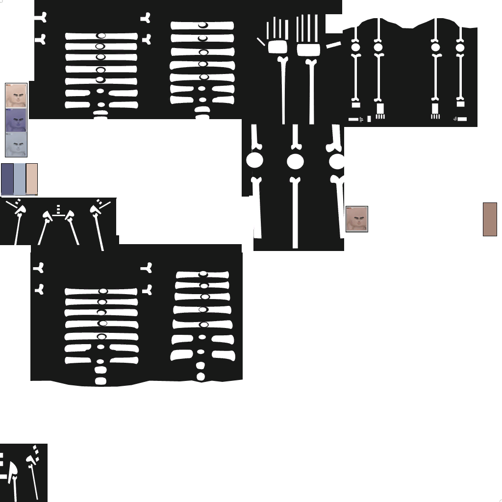 Pc cloth halloween warrior