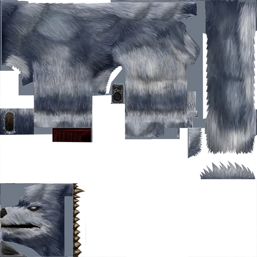 Npc wolf white