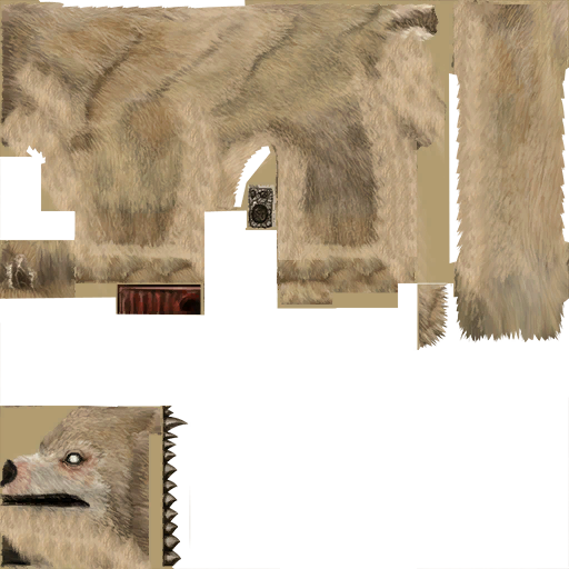 Npc wolf gold pup
