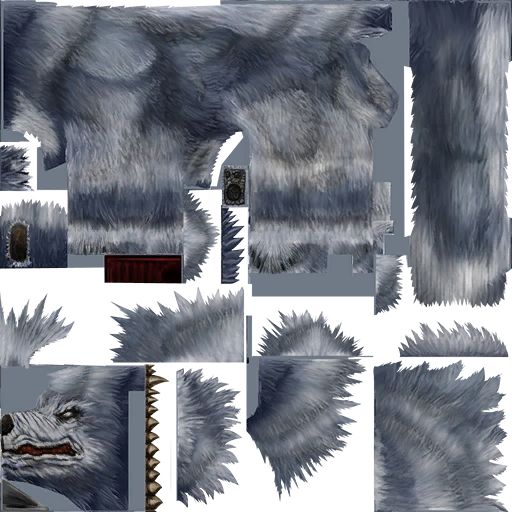 Npc wolf white bestial