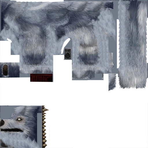 Npc wolf white pup