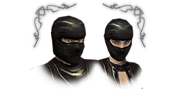 Premium cloth ninja hat simple
