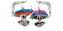Premium cloth halloween hat death2