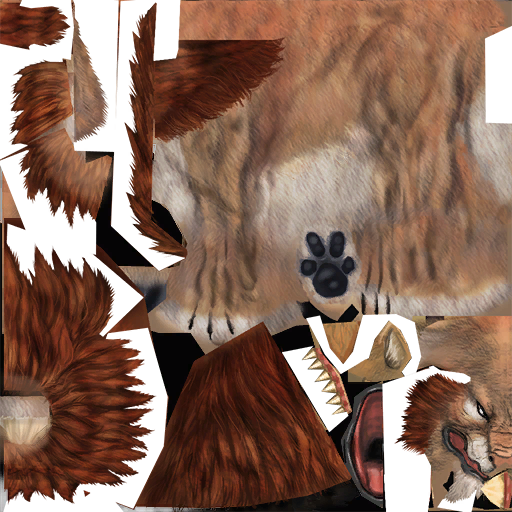 Npc feline lion hairy