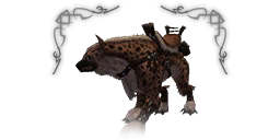 Premium mount hyena common ignis