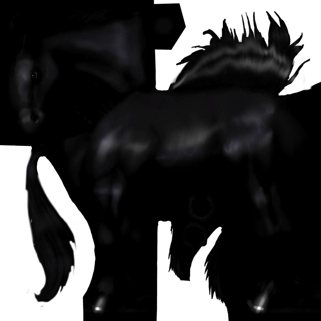 Unicorn black