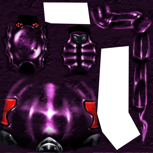 Purple spider