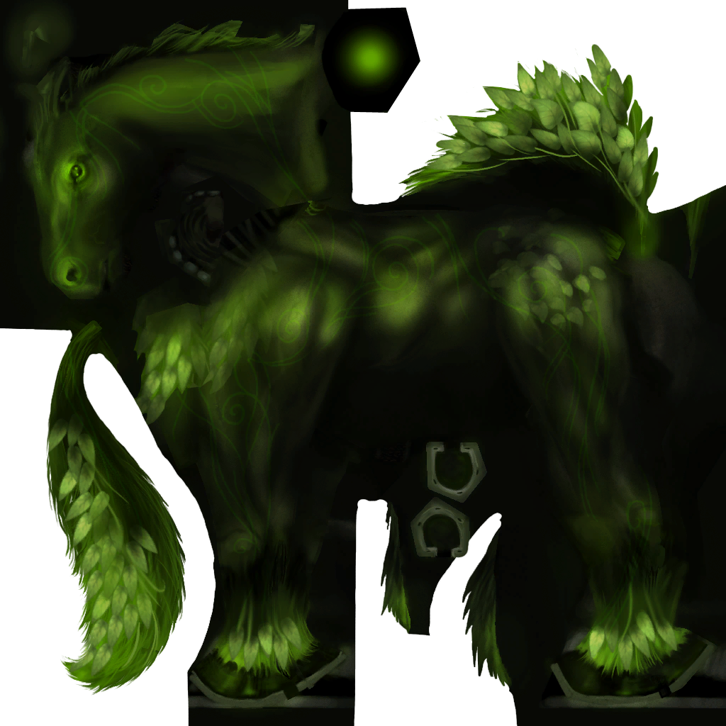 Horse premium green