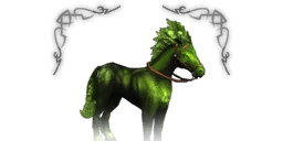 Premium horse green