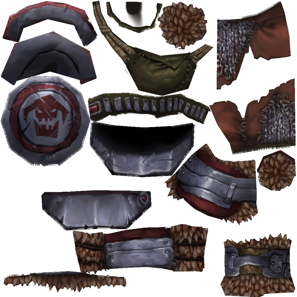 Orc warrior armor d