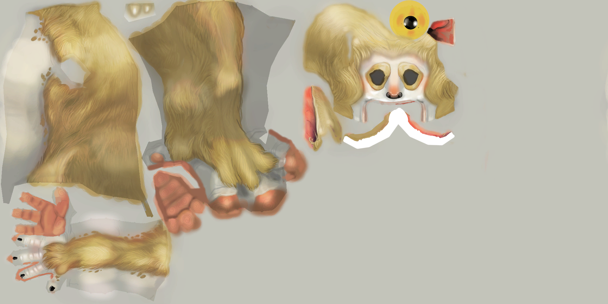 Cute male skin