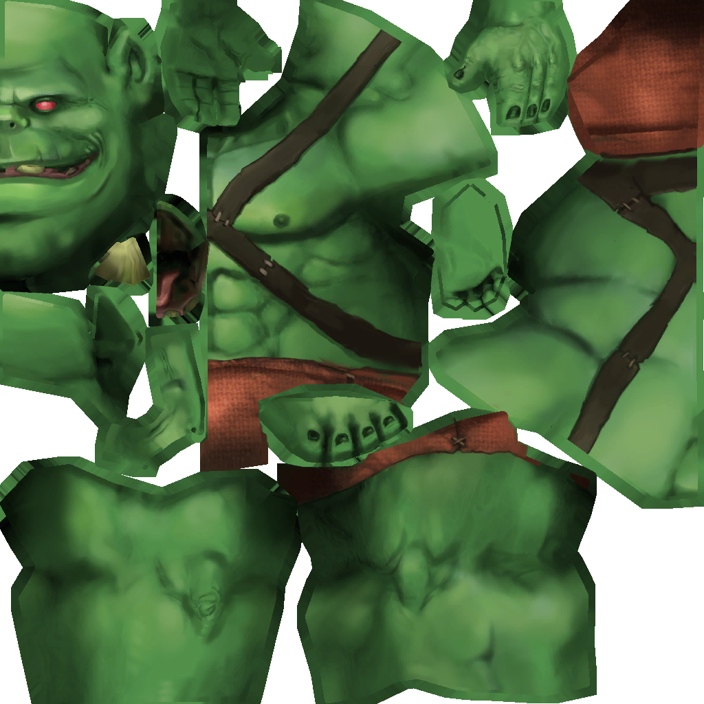 Orc hunter skin d