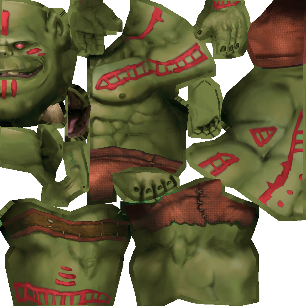Orc shaman skin d
