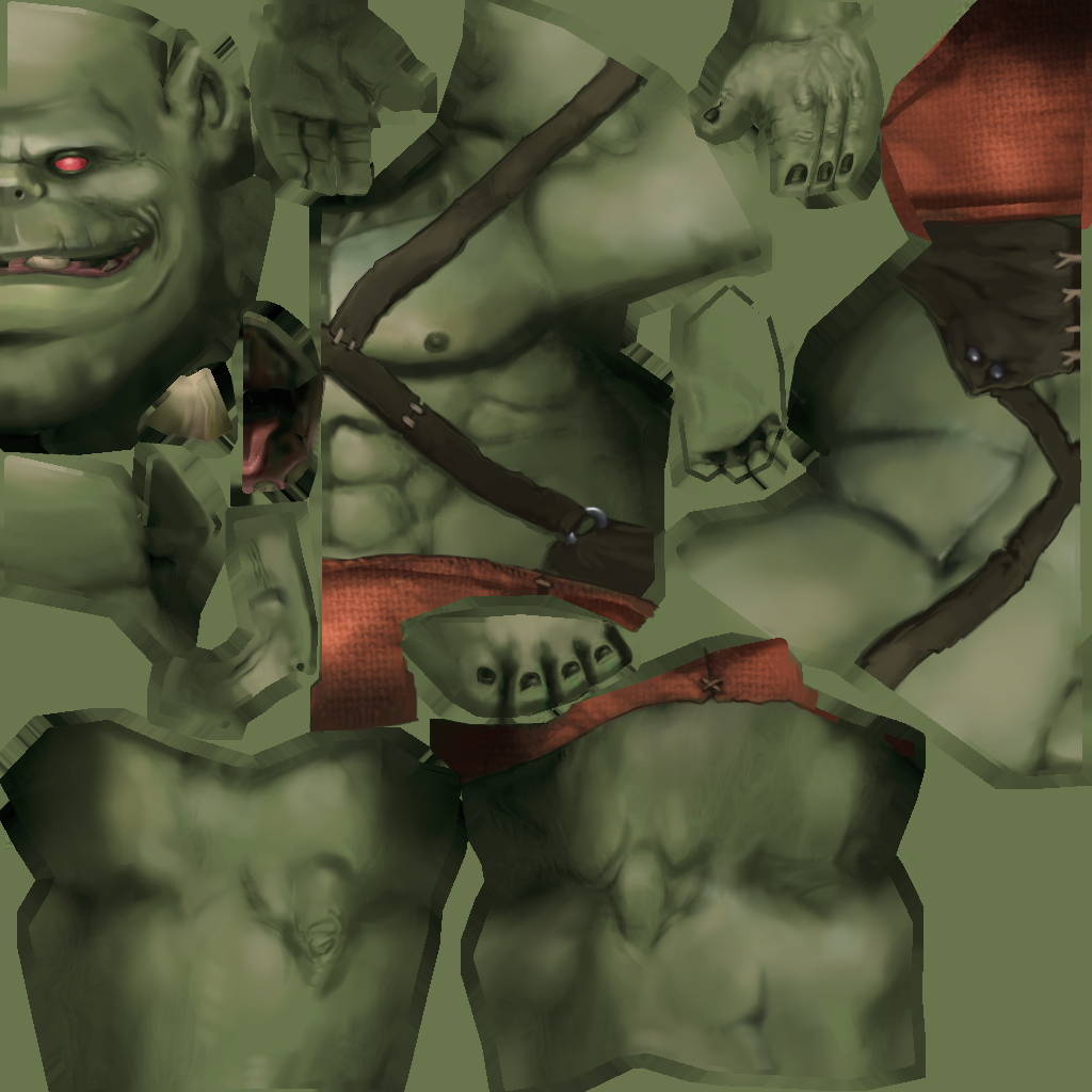 Orc warrior skin d