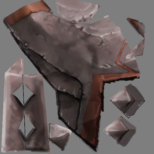 Orc captain helmet d