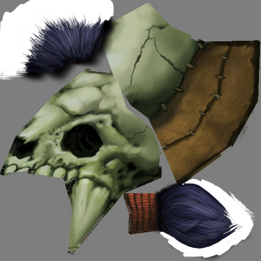 Orc shaman helmet d
