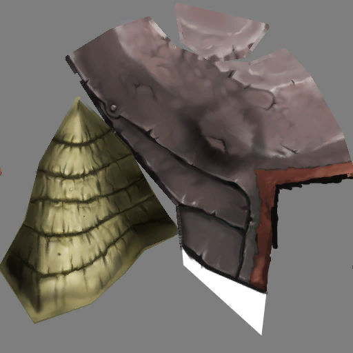 Orc warrior helmet d