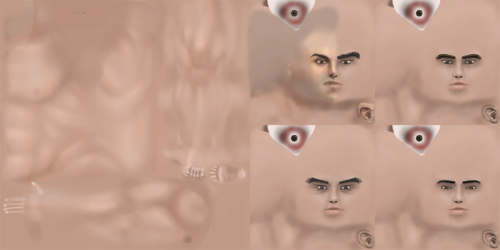 Human face test