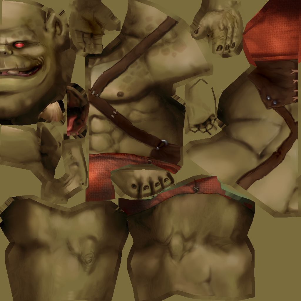 Orc ignis a skin d