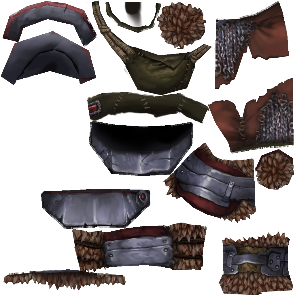 Orc warrior armor b d