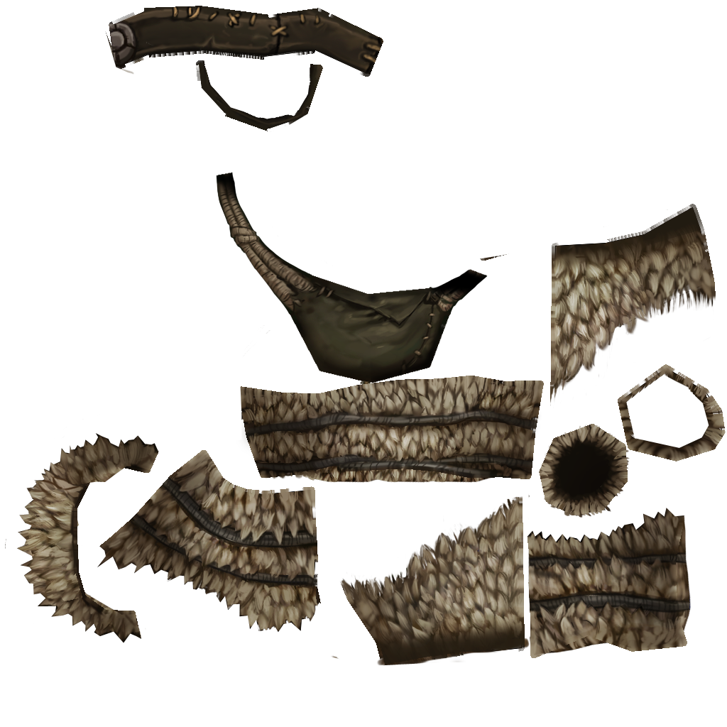Orc hunter armor b d