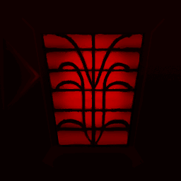 Carnaval lamp mask