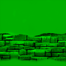 Ruina nieve muro s
