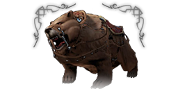Premium headers bear brown