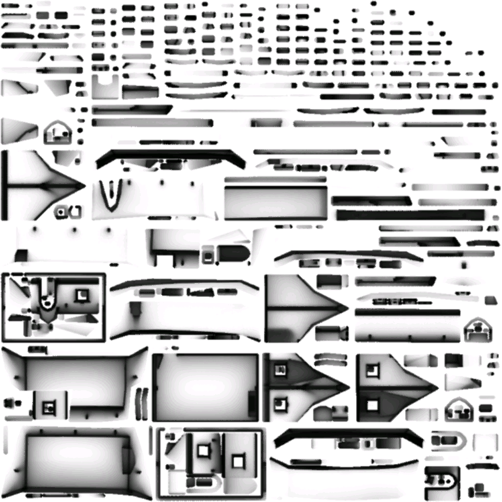 Casas revoque paja comun ambient occlusion